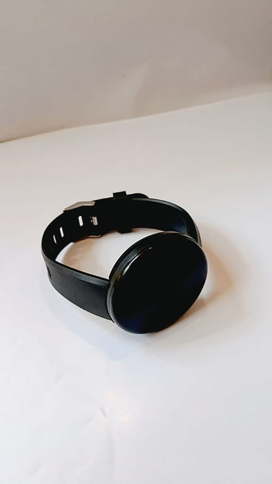ENMORA ID118 Plus Bluetooth Smart Fitness Band Watch with Heart Rate Smartwatch J62 Smartwatch  (Black Strap, FREE SIZE)