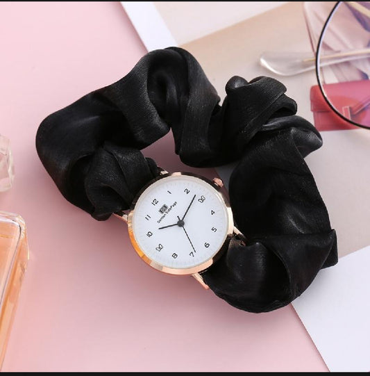 Korean watches for girls Ins Girls Alloy Ribbon Streamer Watch